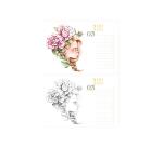 Immerwährender Kalender, Wild - Mehrfarbig