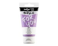 Darwi For You tube de peinture acrylique 75 ml - Pourpre clair