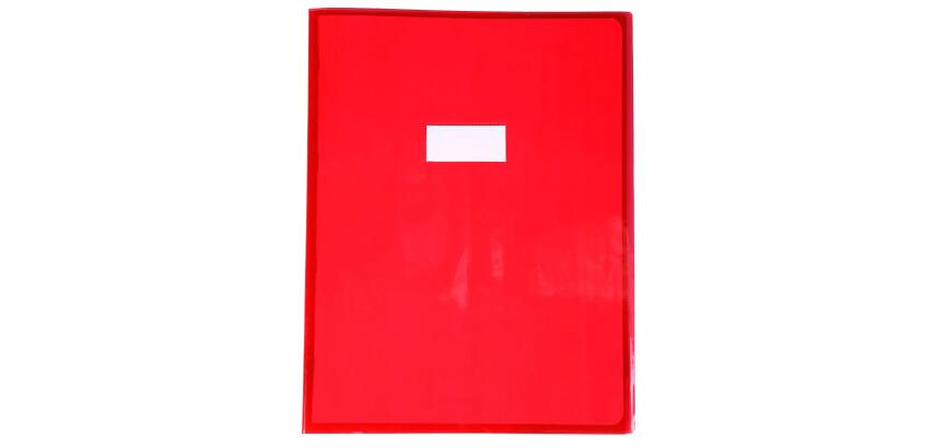 Protège-cahiers cristalux PVC 22/100ème 24x32 cm