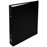 Exacompta PP/Board A5 Ring binder (2x25mm Rings) - Black