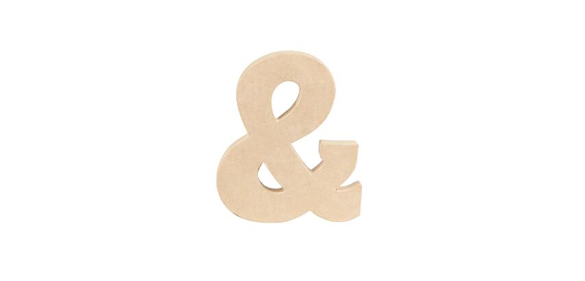 Lettre & kraft 20cm - Kraft