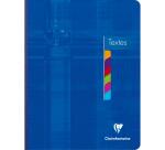 Cahier de textes brochure 17x22cm 144 pages grands carreaux Couleur aléatoire - Assortis