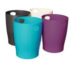 Exacompta Titane Ecobin Waste Paper Bin, Assorted Colours - Assorted colours