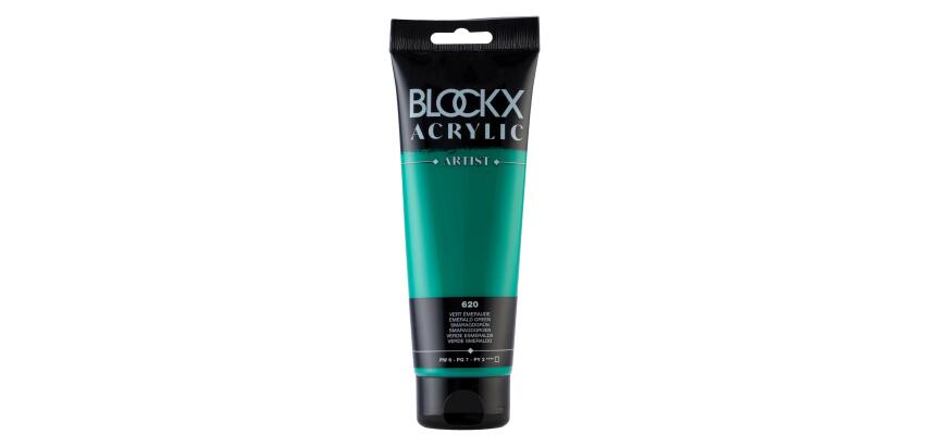 Fijne acrylverf tube 250 ml - Smaragdgroen