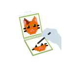 Graffy Pixel, Animaux familiers - Vert