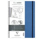 Clairefontaine Nomaddict My Notes Notebook - A4 - Dot Ruled - 90gsm - Blue