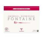 Fontaine bloc collé 4 côtés 25F 36x48cm 300g grain fin