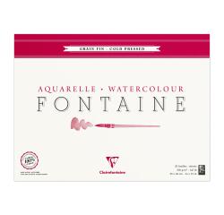 Fontaine bloc collé 4 côtés 25F 36x48cm 300g grain fin