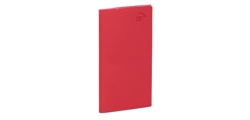 Carnet d'adresses Gobi 11 x 17.5 cm - Couleurs assorties