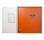 Sign adhesive aluminium effect Number 2 2.5x4.4 cm - Grey
