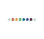 8 magic felt tip pens (6 colours + 2) - Multicolour