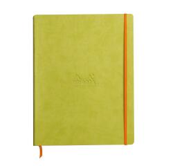 Rhodiarama cahier souple A4+ 160 pages ligné papier ivoire 90g - Anis