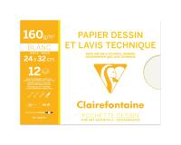 Dessin Technique pochette 12F 24x32cm 160g