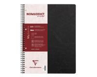 Carnet reliure intégrale Age Bag A4+ 160 pages détachables perforé 4 trous ligné - Noir