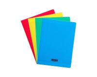 Cahier piqué 8000 POLYPRO 24x32 cm 140 pages grands carreaux 90 g - Assortis