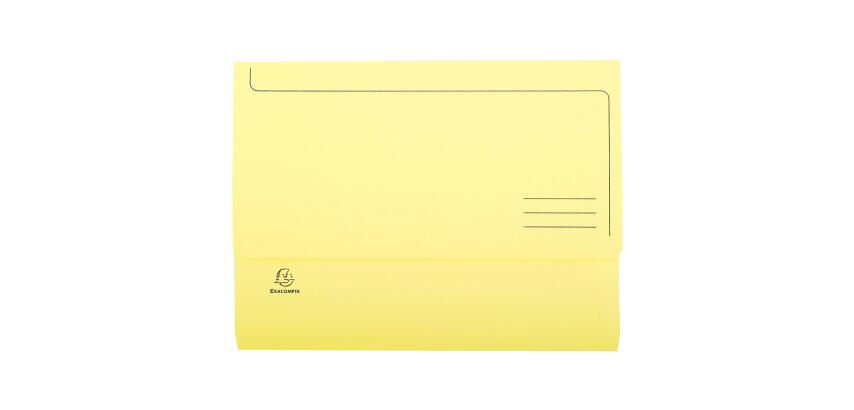50er Packung Dokumentmappen mit Verschlußkappe SUPER 210, für Format DIN A4
