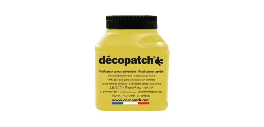 Vernis contact alimentaire 180ml - Jaune