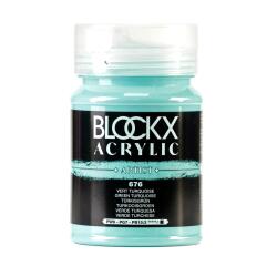 Feine Acrylfarbe 500ml, Acrylic Artist - Türkisgrün