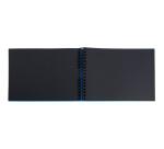 Spiral album 50 black pages Musicart