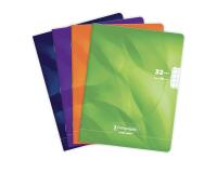Cahier piqué 8000 CARTE 17x22 cm 32 pages grands carreaux 90 g - Assortis