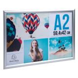 Cadre mural aluminium A2 - Argent