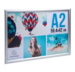Wall snap frame poster holder aluminium A2 Office alu - Crystal