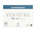 Fontaine bloc collé 4 côtés 15F 30x40cm 300g grain nuageux