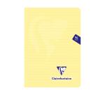 Carnet piqué Mimesys PASTEL A5 96 pages ligné couverture polypropylène - Assortis