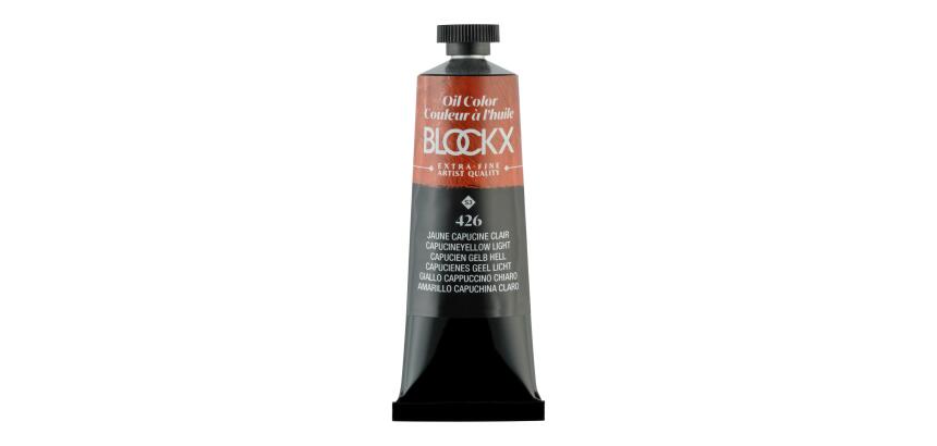 Peinture à l'huile extra-fine tube 35ml - Jaune capucine clair