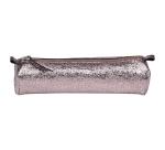 CÉLESTE CUIR Trousse ronde Ø5,5x22 cm Lazer Alba