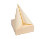 Paquet de 40 serviettes micro-gaufrées ouate 2 plis - 38x38 cm