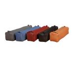Square leather case Age Bag 21x4.5x4.5 cm - Assorted