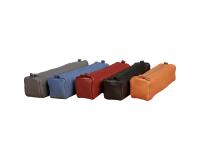 Trousse en cuir Age Bag carrée 21x4,5x4,5 cm - Assortis