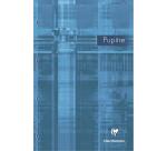 Bloc Pupitre agrafé en-tête A4+ 160 pages détachables et perforées 4 trous détachables ligné + marge - Assortis