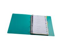 Intercalaires polypropylène recyclé Forever Young 10 positions - A4 - Couleurs assorties