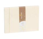 20 enveloppes C5 (162x229mm) paille naturelle gommées - ivoire