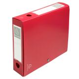 Boite de classement à pression Dos 60mm polypropylène 7/10e Opaque - A4 - Rouge