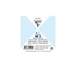 PAPIER CREPON IGNIFUGE, 4 bandes au format 5cmx10m - Assortiment bleu