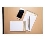 No.4 Desk Pad 21x13.5cm Plain - White