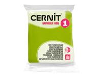 CERNIT - A Number one Polymer Clay Block - Baking Modelling Clay - Anise green colour - 56 g block - CE0900056601C - Lime Green