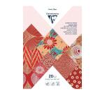 PAPIER ARTISANAL, Bloc encollé de 20 feuilles au format 21x29,7cm