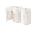 Rotoli carta per carta di credito 57x40mm - 18m - 1 copia carta termica 55 gr - Senza fenolo e senza anima - Bianco