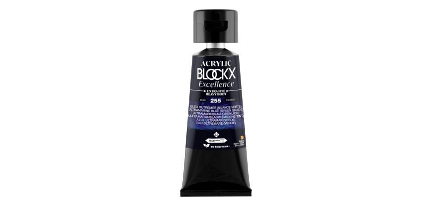 Peinture acrylique extra-fine fine tube 75ml - Bleu outremer (nuance verte)
