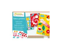 Boîte créative, Tableaux gommettes, Chenilles - Multicolore