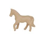 Décopatch cheval, papier-mâché, petit