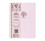 Inspire, Daily planner, Carnet reliure intégrale A5 14,8x21 cm, 148 pages, imprimé, ass.