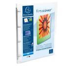 Classeur 4 anneaux 15mm polypropylène chromaline 5/10e Kreacover® - A4