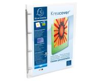 Classeur 4 anneaux 15mm polypropylène chromaline 5/10e Kreacover® - A4