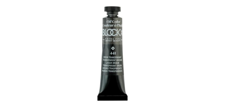 Peinture à l'huile extra-fine tube 20ml - Brun Transparent