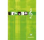 Clairefontaine Music Pad Glued on top A4 - Assortment